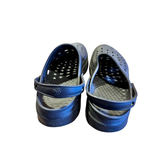 Joybees Mens Black Slip-On Clogs Size M12 Lightweight Durable Comfortable Shoes - Picture 5 of 7